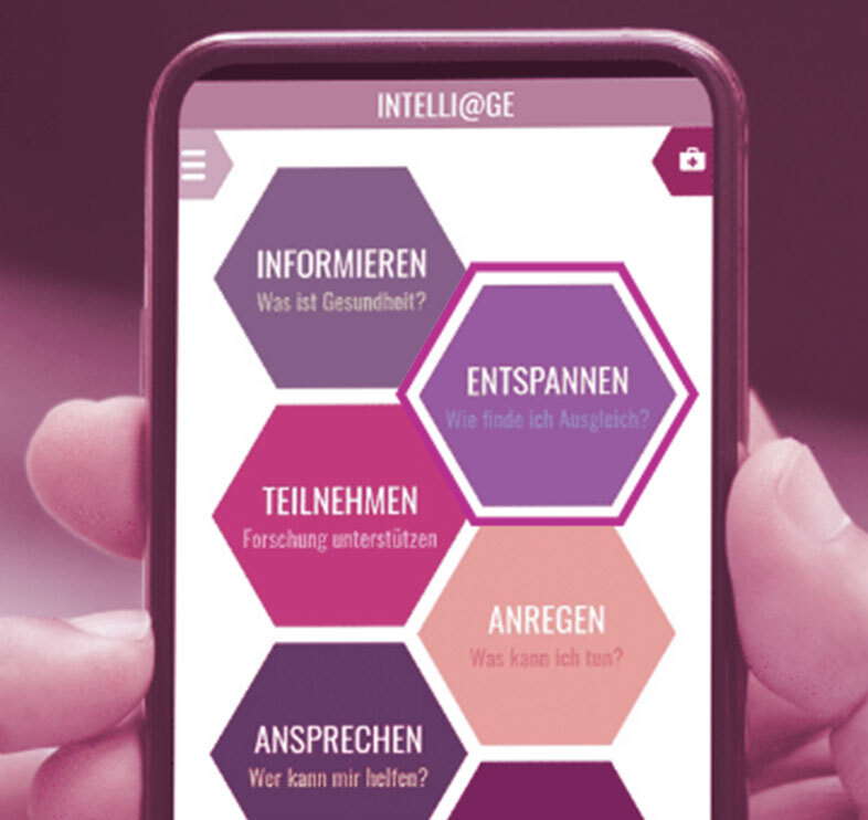 App intelli@ge Menu